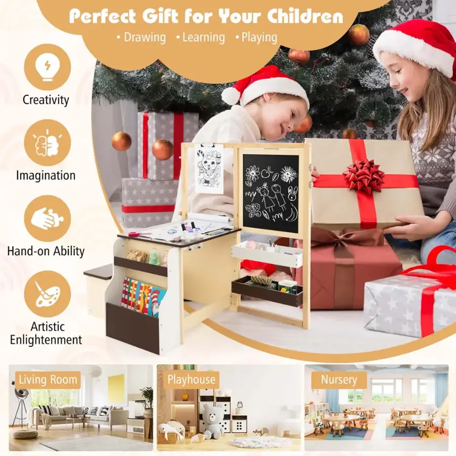 Perfect Gift for Your Children: Drawing, Learning, Playing, Creativity, Imagination, Hand-on Ability, Artistic Enlightenment, Living Room, Playhouse, Nursery.