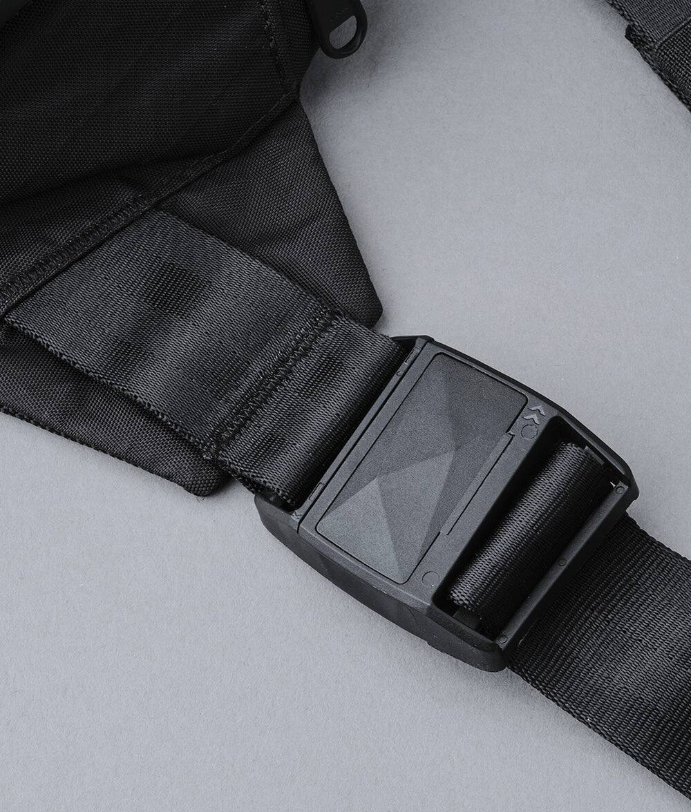 Alt View 8. ALPAKA - Bravo X Sling V2 6L Tech Sling Bag for 11-inch iPad Pro, USB Charging Crossbody Bag with RFID Pocket, Weather-Resistant - Black X-Pac VX42.