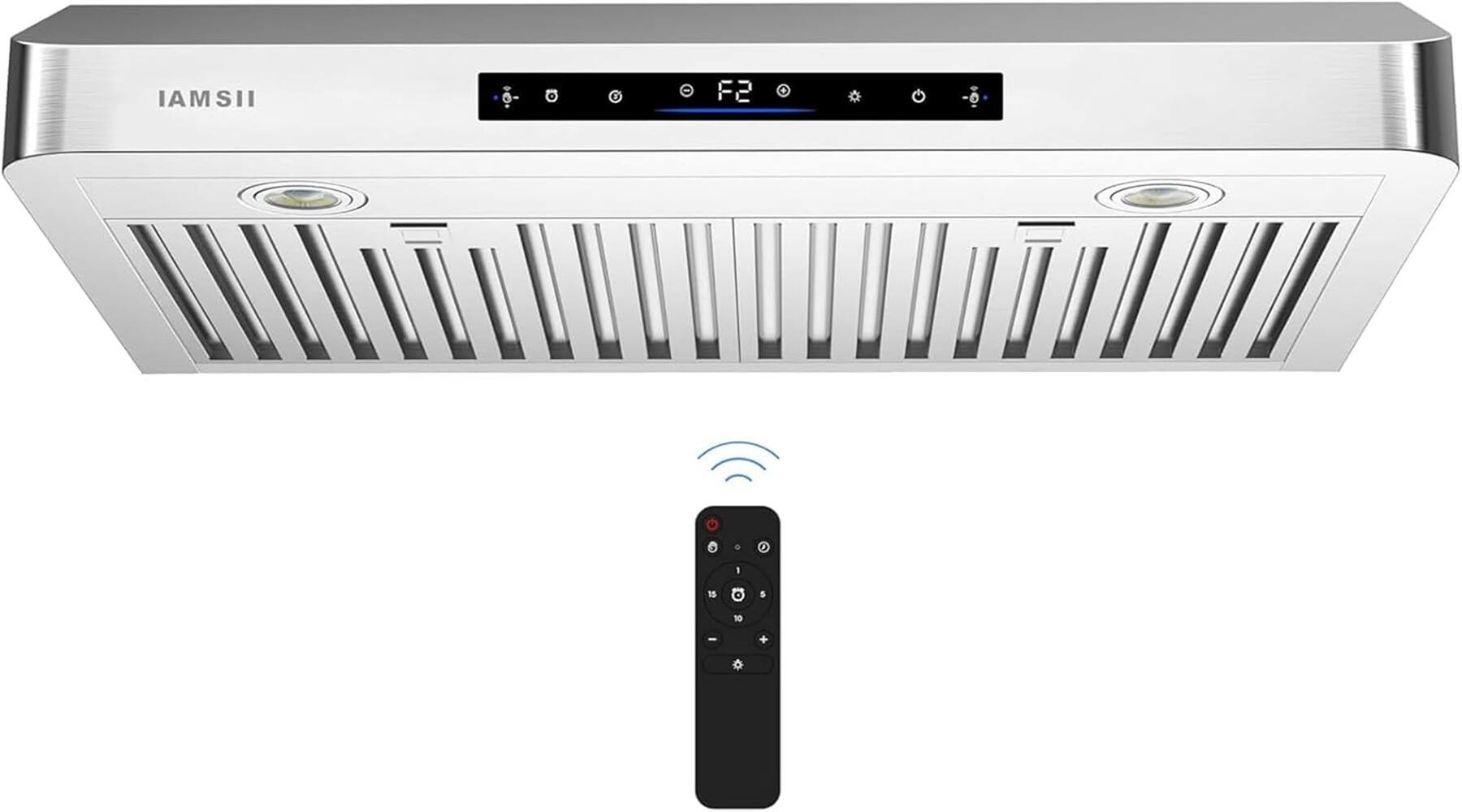 COWLOWN - 36 inches - Convertible - Under cabinet Range Hood - Stainless Steel