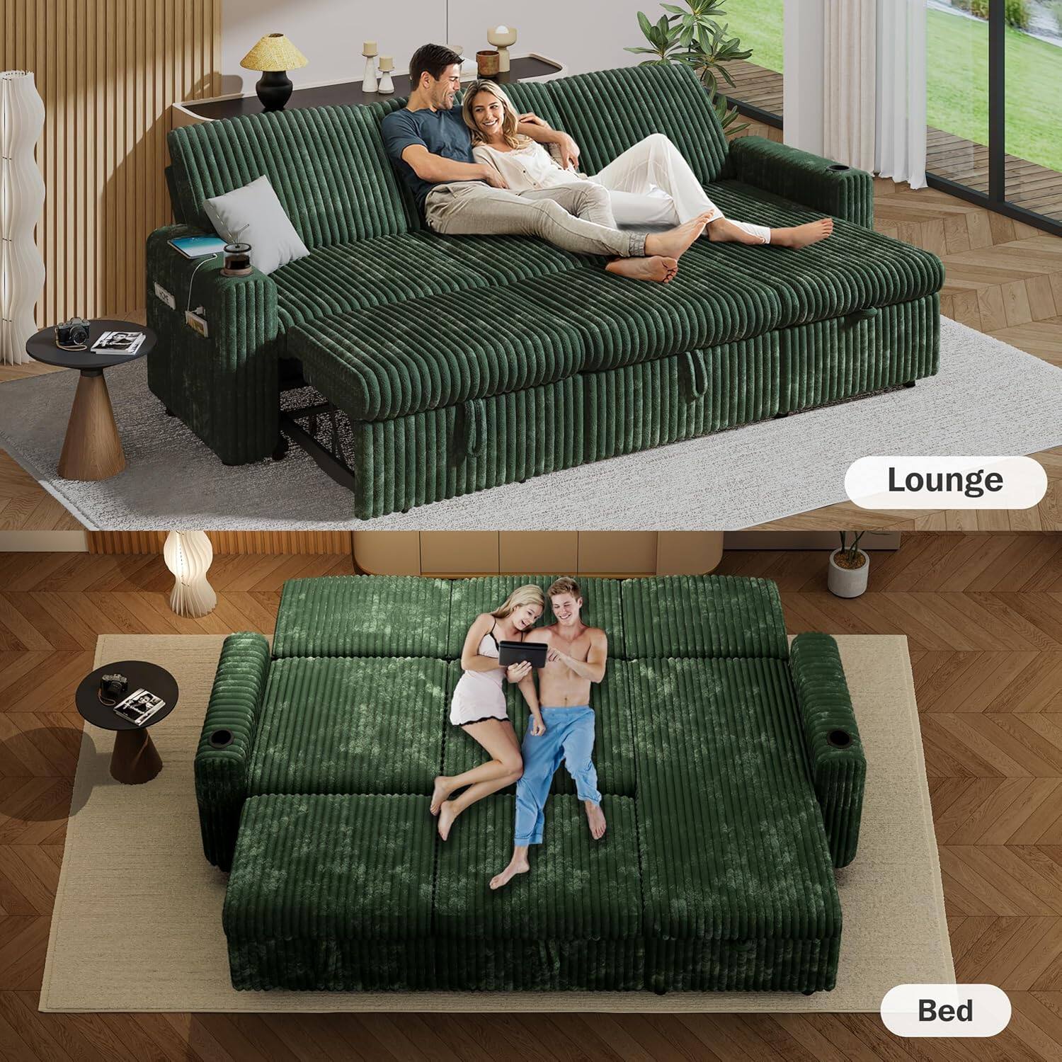 Lounge  
Bed