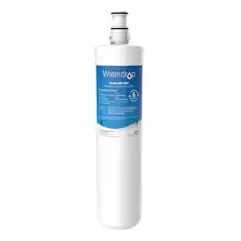 Waterdrop - 3US-MAX-F01 3US-PF01 Maximum Under Sink Water Filter, Replacement for Filtrete - White