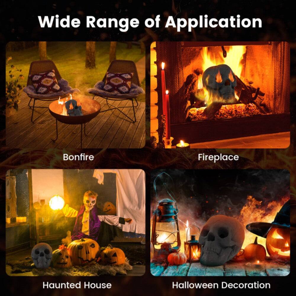 Wide Range of Application

- Bonfire
- Fireplace
- Haunted House
- Halloween Decoration