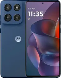 Motorola - moto g stylus 2025 256GB (Unlocked) - PANTONE Gibraltar Sea - Front_Zoom