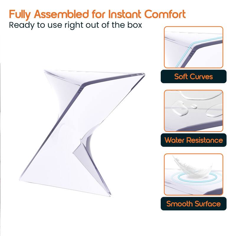 Fully Assembled for Instant Comfort  
Ready to use right out of the box  

- Soft Curves  
- Water Resistance  
- Smooth Surface