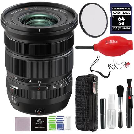 XF 10-24mm 1:4 R OIS SUPER EBC WR 072
DELKIN DEVICES ADVANTAGE 64 GB SP V30 UHS-I XC I PIXEL
10-24 LENS CLEANING PAPER
XF ZOOM 10-24