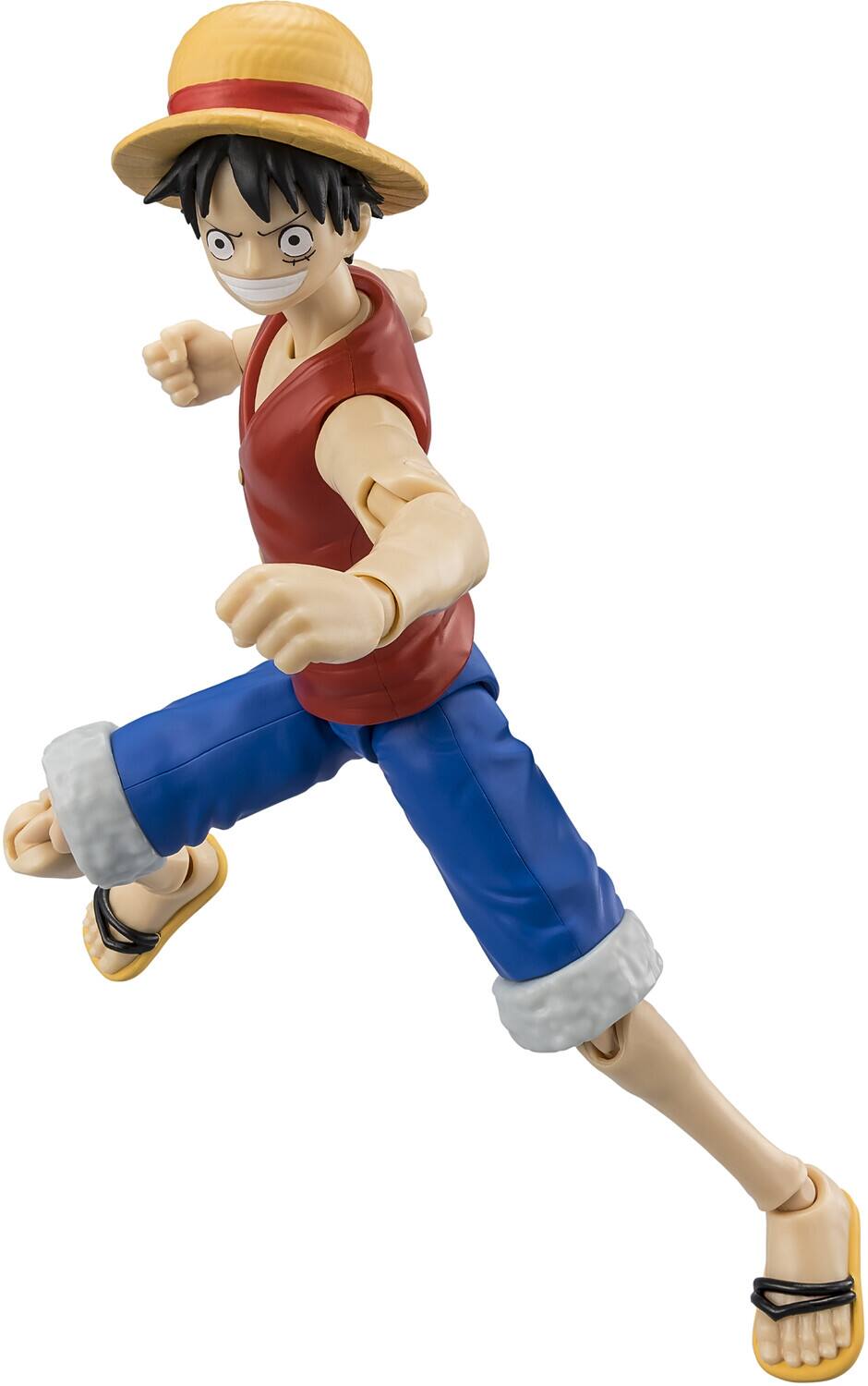 Alt View 1. Bandai - One Piece - Anime Heroes - Monkey D. Luffy (East Blue) Action Figure   - COLLECTIBLES - Multicolor.