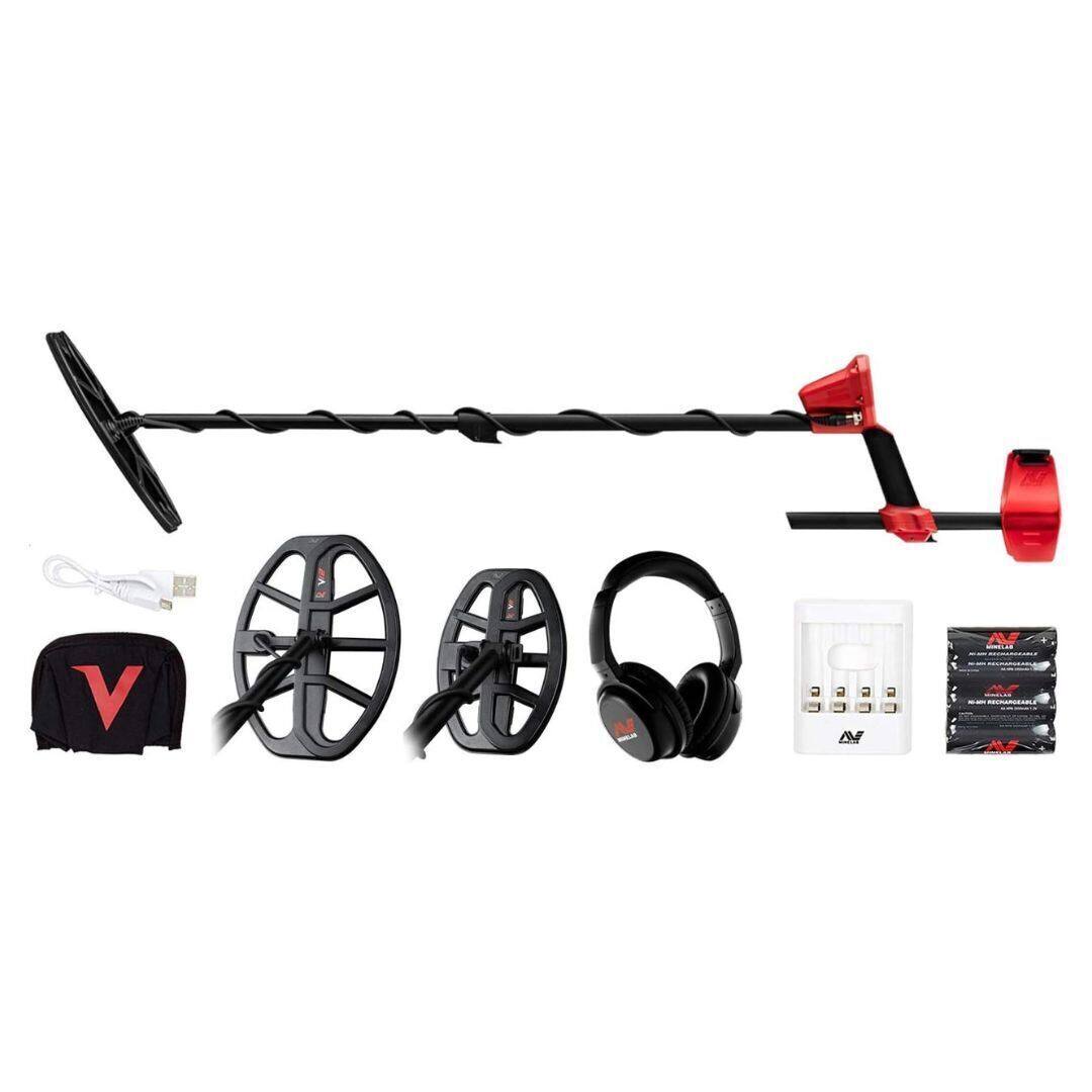 Back. Minelab - Minelab Vanquish 540 Pro Pack Metal Detector with Audio Control Black.