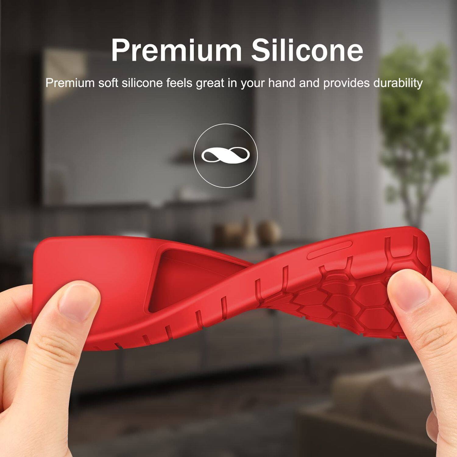 Premium Silicone

Premium soft silicone feels great in your hand and provides durability
