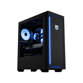 Maingear - MG-1 Diamond Gaming Desktop - NVIDIA GeForce RTX 5070 Ti - AMD Ryzen 7 7800X3D - 32GB DDR5 - 2TB NVMe SSD - WiFi 7 - RGB - Black