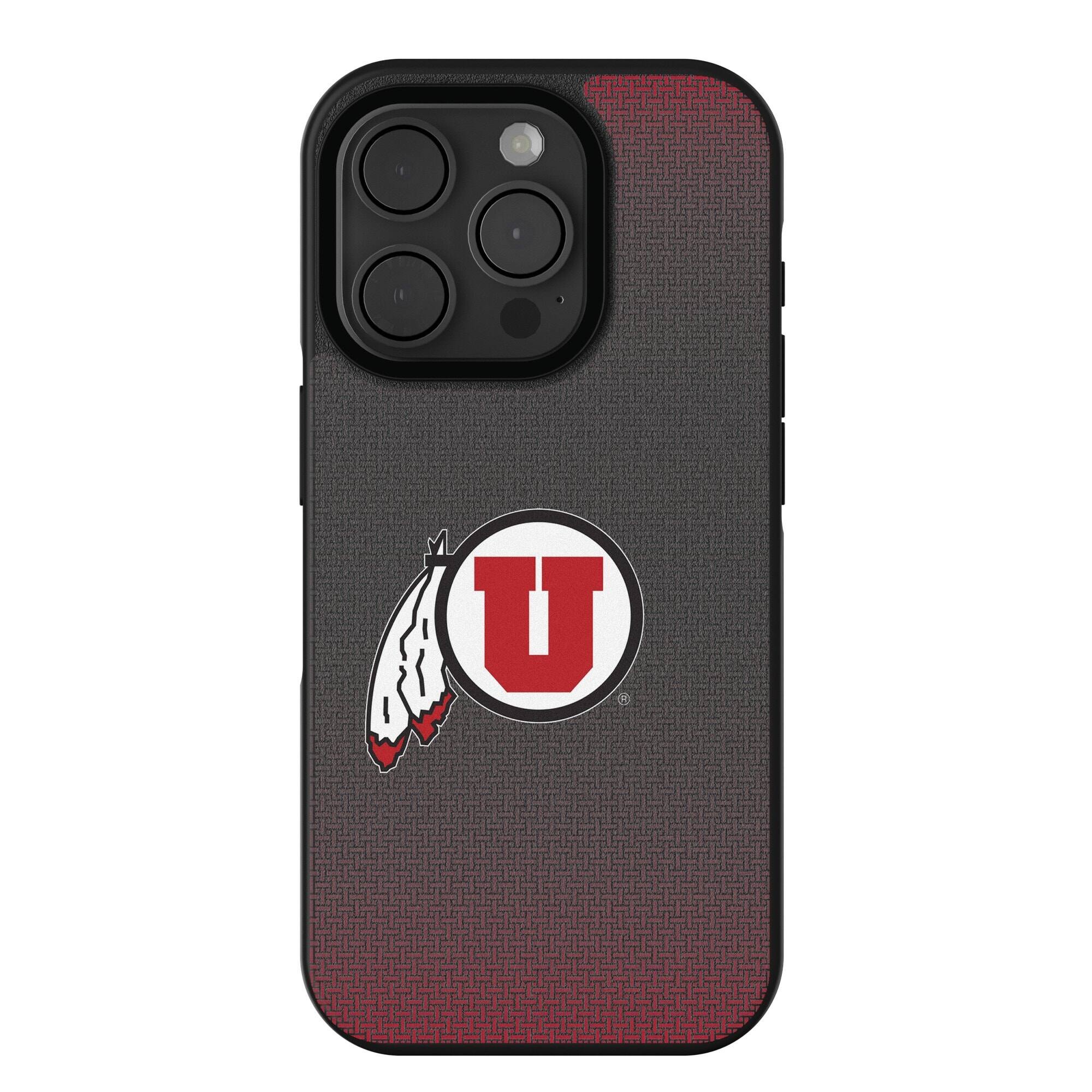 Keyscaper - NCAA - Utah Utes Linen Logo iPhone Bump Case - 15 - Black price history on PriceWatchPro