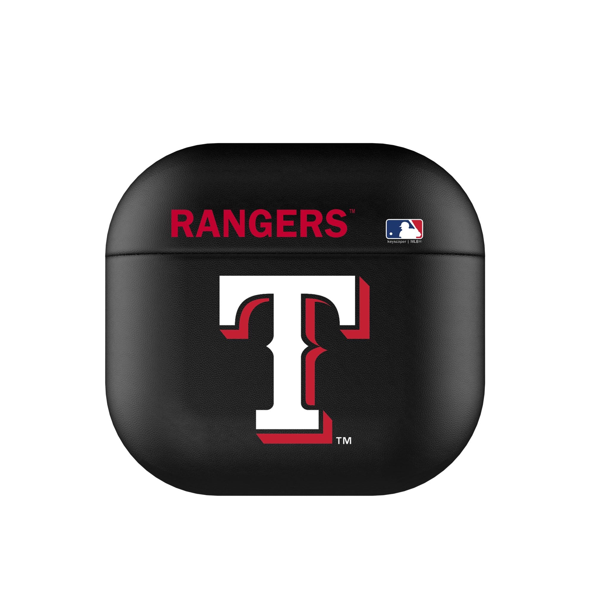 Keyscaper - Texas Rangers Texas Rangers Insignia AirPods 4th Generation Case Cover - No Size - Black