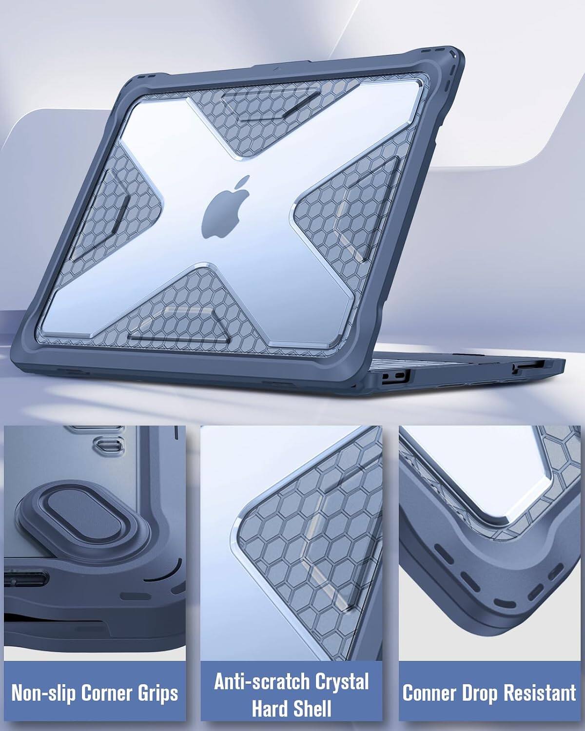 Anti-scratch Crystal Non-slip Corner Grips Hard Shell Corner Drop Resistant