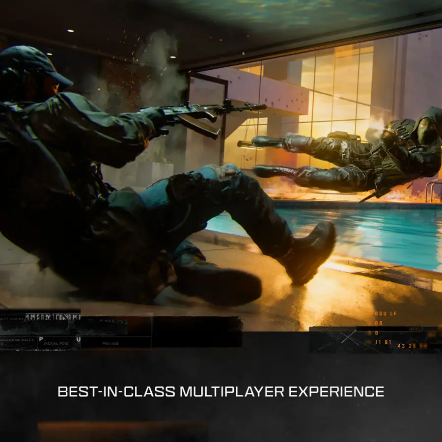NTM BUDT URENAM SALLY P U - JACKAL JOS DOEINS ee DGU LF B a 11 91 13 TE 25 BEST-IN-CLASS MULTIPLAYER EXPERIENCE