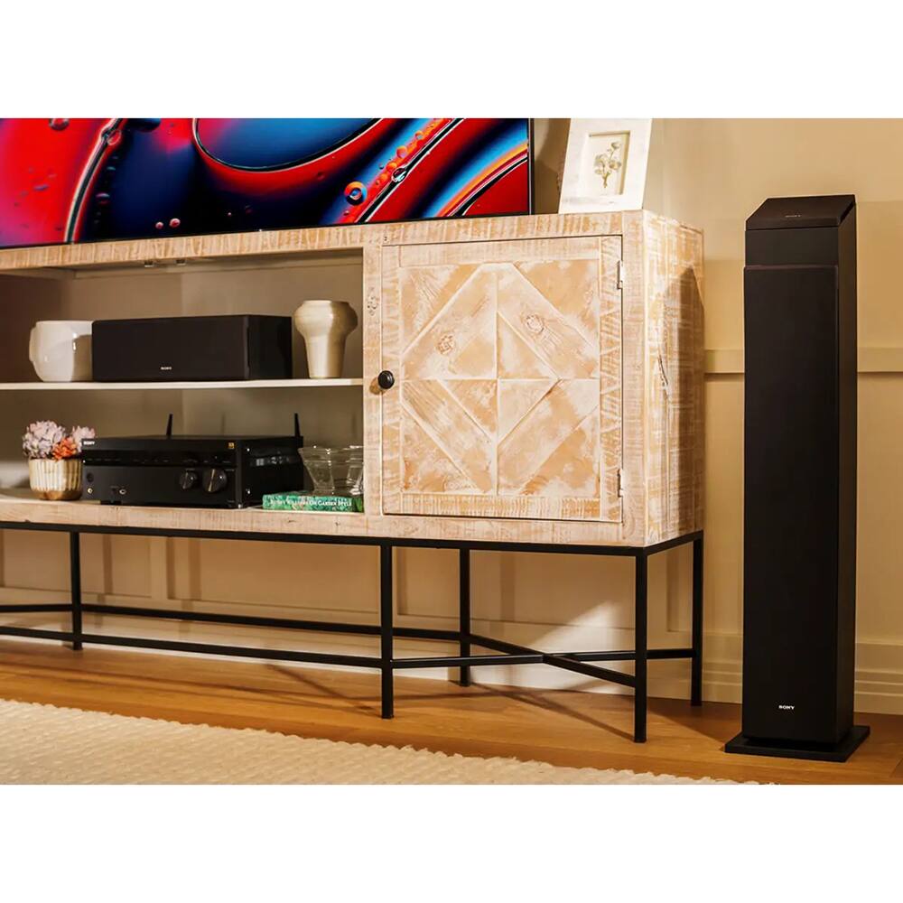 Alt View 1. Sony - SS-CSEM2 Dolby Atmos Enabled Upfiring Height Speakers, Pair +Sound System Bundle.