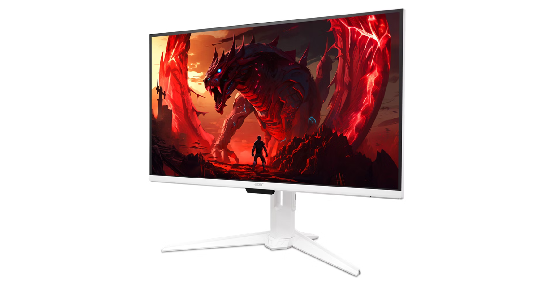 Left. Acer - Nitro GA321QU P 31.5" WQHD Gaming Monitor (GA321QU Pwmipruxw) 2560x1440 | 180Hz | 1ms.