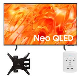 Samsung - QN43QN70HAF 43" Smart TV with a Walts FULL-MOTION-MOUNT-32-65 and a Amber 3-OUTLET-SURGE Surge Protector (2026)