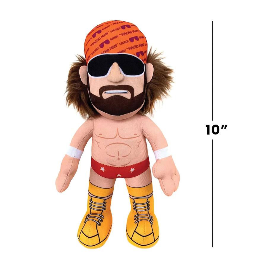 Coloured Randy Uncanny Brands WWE Macho Man Randy Savage 10 Inch Collector Plush Multi ...