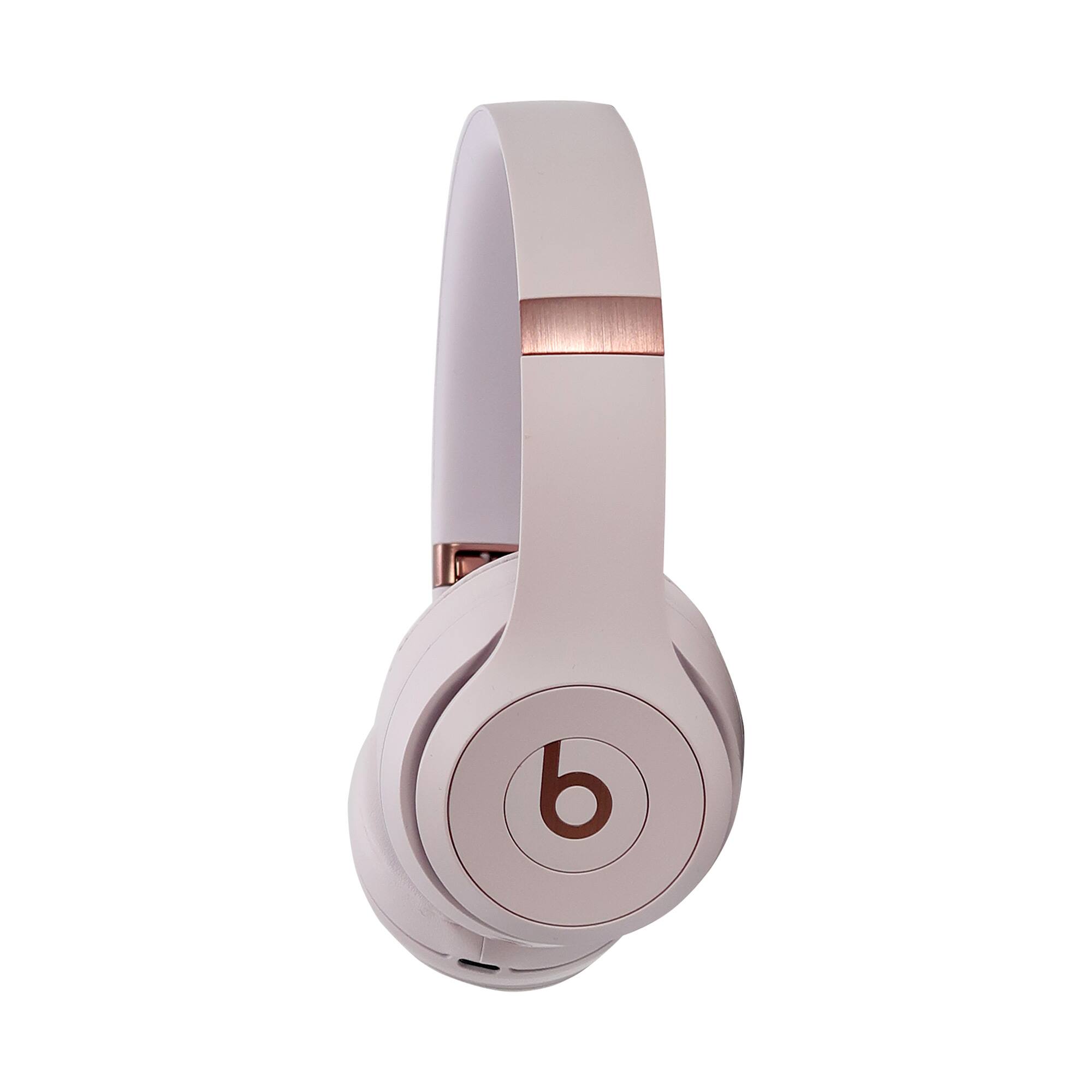 Left. Beats - Beats Solo 4 Wireless On-Ear Headphones Cloud Pink + JBL T110 in Ear Headphones - Pink.