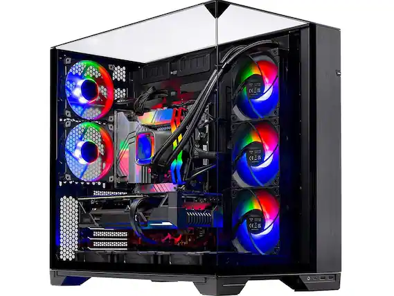 Skytech Gaming - Skytech O11 Vision, Intel Ultra 7 270K, RTX 5080, 32GB DDR5, 1TB SSD, 850W PSU, 360 AIO, Win 11 - Black