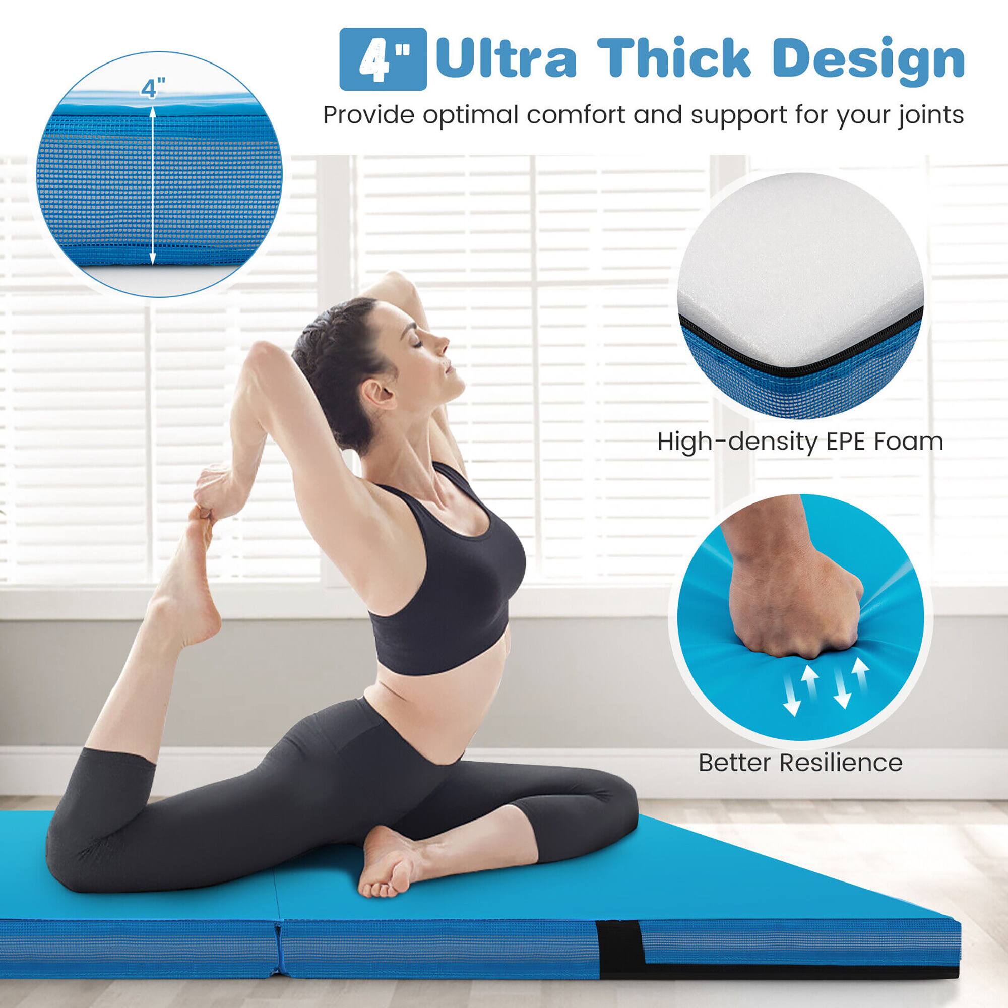 4" Ultra Thick Design  
Provide optimal comfort and support for your joints  
High-density EPE Foam  
Better Resilience