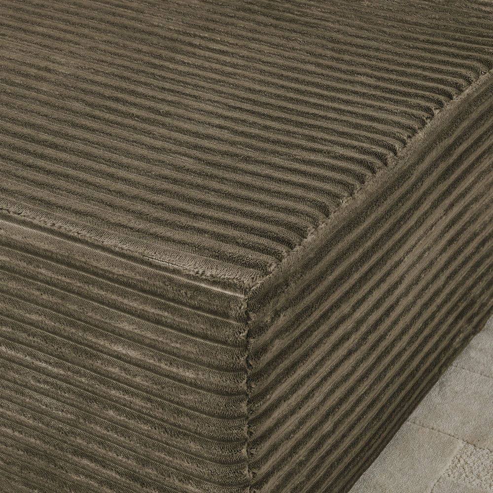 Alt View 1. Kadyn - Two-Seater Compressed Lounge Chair, Velvet Upholstery with Fluffy Cushioning, Ready to Use Design, Brown - Brown.