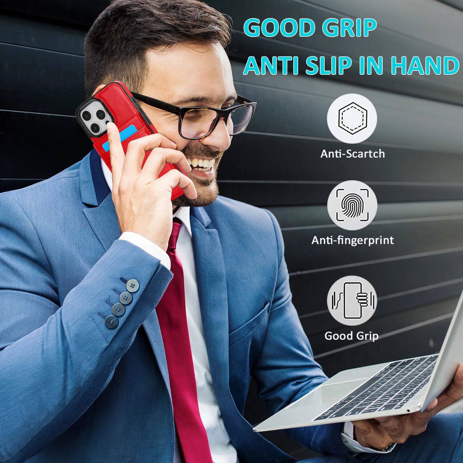 GOOD GRIP  
ANTI SLIP IN HAND  
Anti-Scratch  
Anti-fingerprint  
Good Grip
