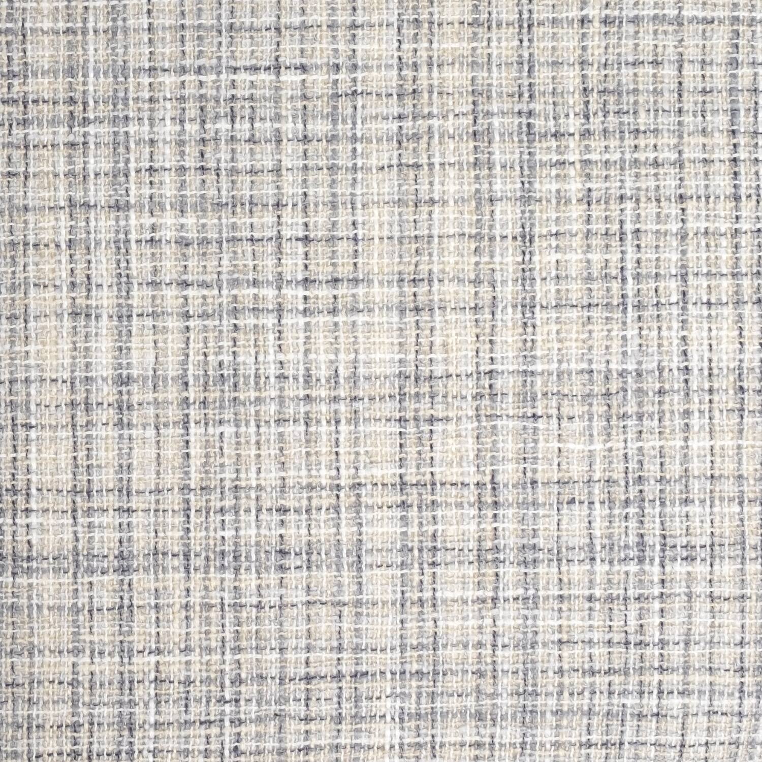 Alt View 2. Sweet Home Collection - Aria Memory Foam Non-Slip 16" x 16" Chair Cushion Pad with Ties, 12-Pack - Silver/Cream.