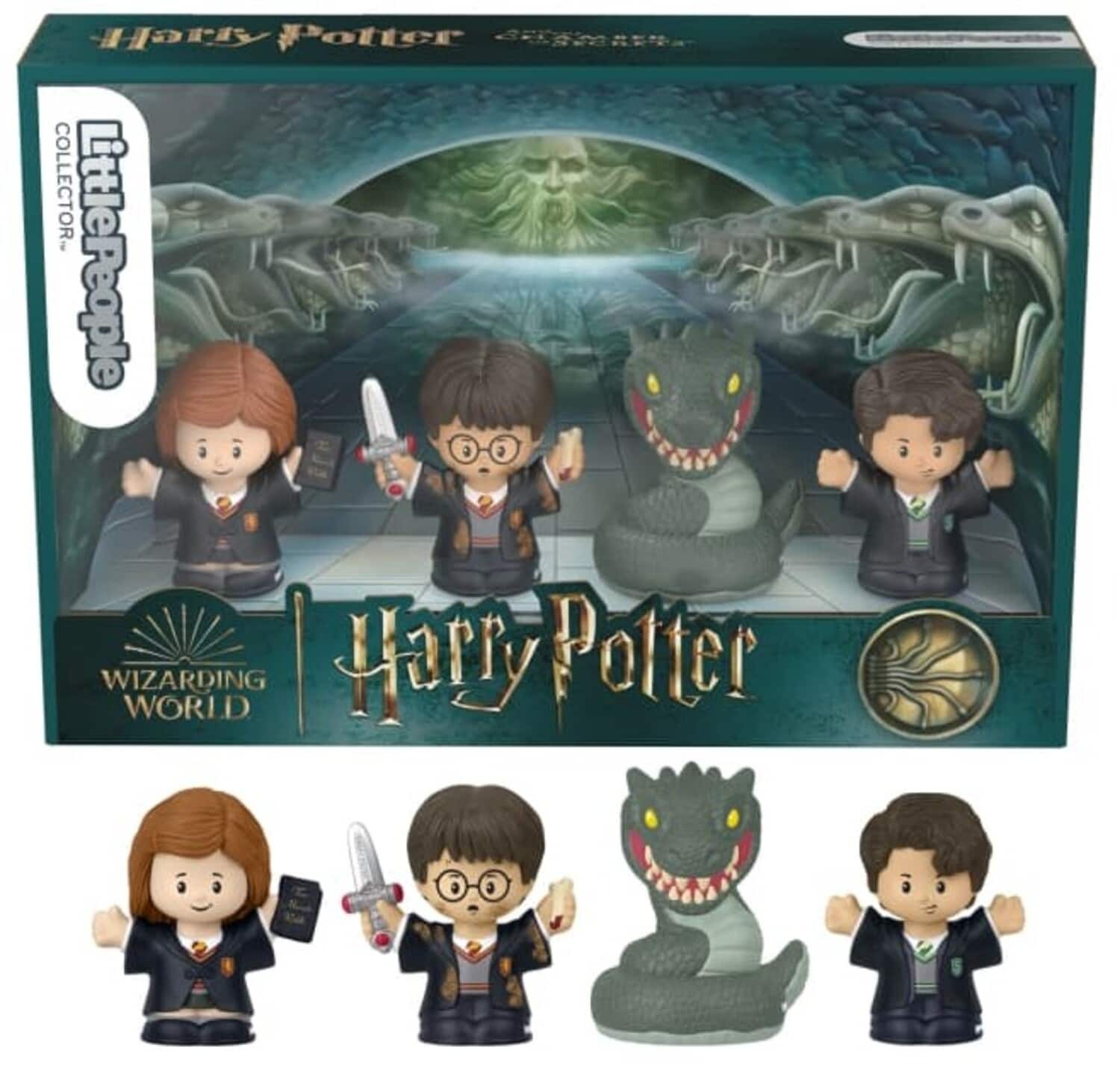 Fisher Price - Little People Collector: Harry Potter and the Chamber of Secrets 4-Pack, Special Edition - COLLECTABLES - Multicolor