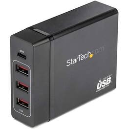 Startech - USB-C Desktop Charger with 60W Power Delivery - 3 USB Ports