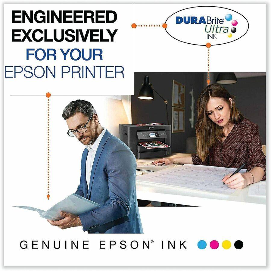 ENGINEERED EXCLUSIVELY FOR YOUR EPSON PRINTER  
DURABrite Ultra INK  
GENUINE EPSON INK