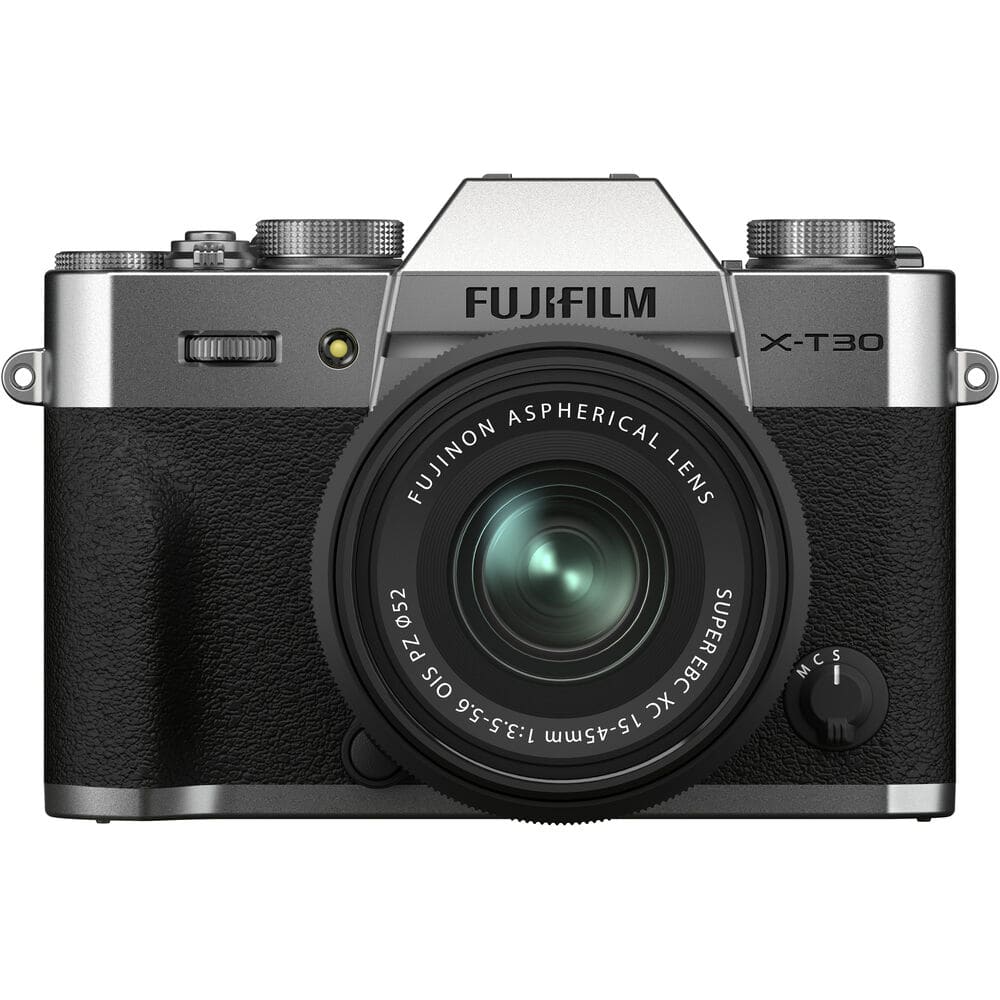 FUJIFILM X-T30 ASPHERICAL FUJINON LENS 052 SUPER PZ MCS C S EBC M I OIS XC 1:3.5-5.6 15-45mm
