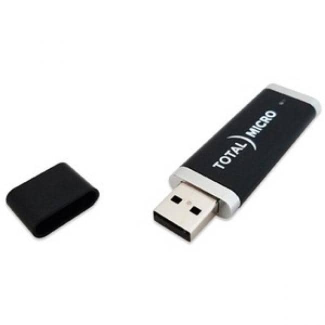 Total Micro - 64GB USB 2.0 Flash Drive - 64 GB - USB 2.0 - Unknown