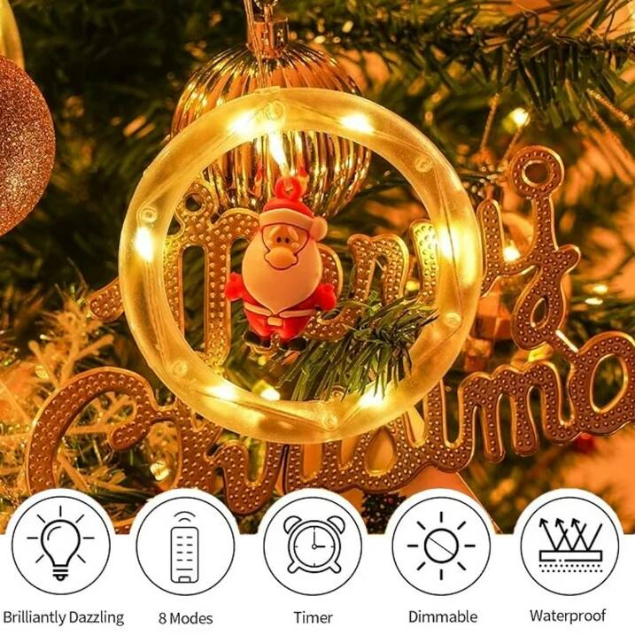 Brilliantly Dazzling  
8 Modes  
Timer  
Dimmable  
Waterproof