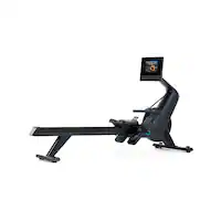 NordicTrack - RW700 Rower for Interactive, Full-Body Workouts - Black - Front_Zoom