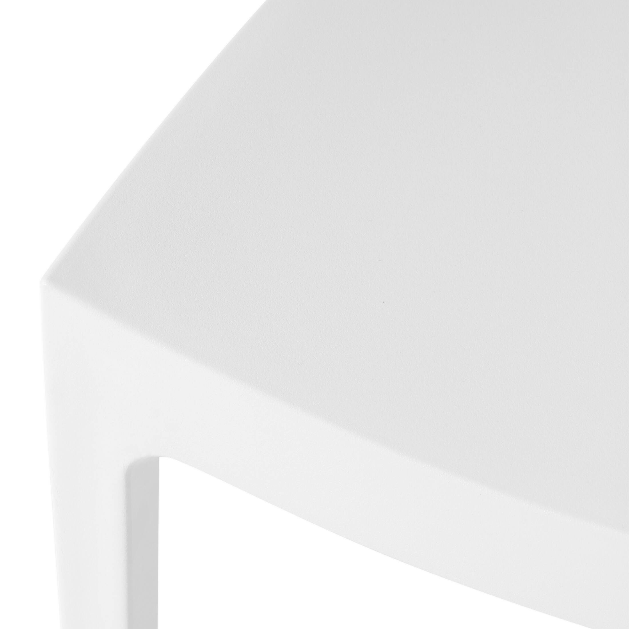 Alt View 3. WestinTrends - WestinTrends Playa Modern Polypropylene Stackable Plastic Patio Dining Chair (Set of 2) - White.