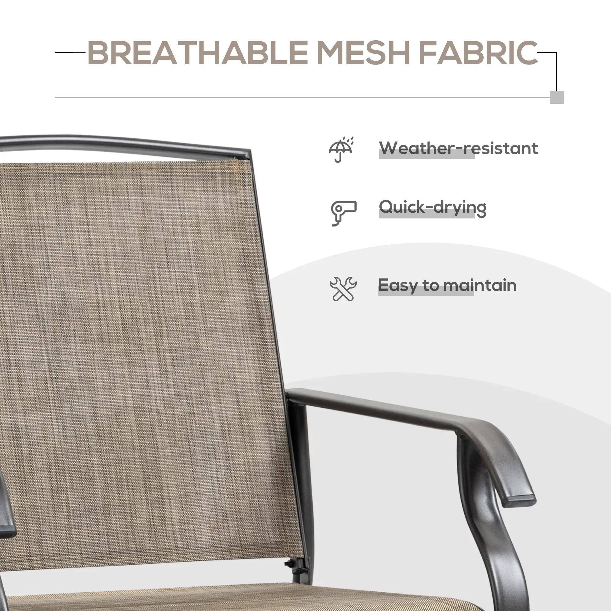 BREATHABLE MESH FABRIC

- Weather-resistant
- Quick-drying
- Easy to maintain