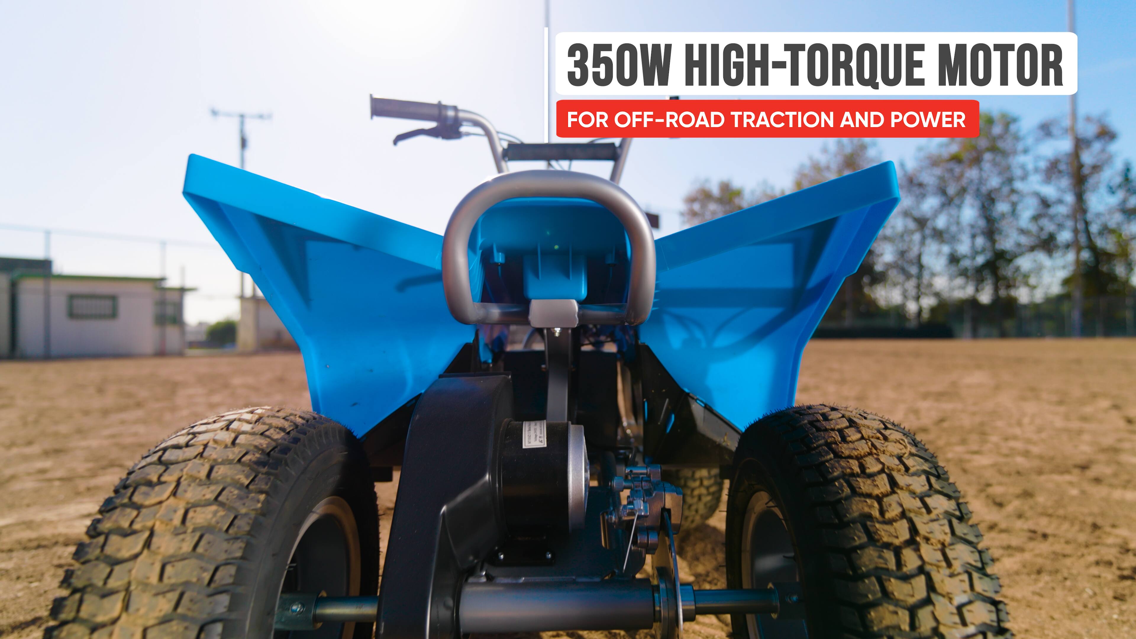350W HIGH-TORQUE MOTOR FOR OFF-ROAD TRACTION AND POWER