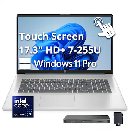 Touch Screen 17.3" HD+ 7-255U Windows 11 Pro
Intel Core Ultra 7