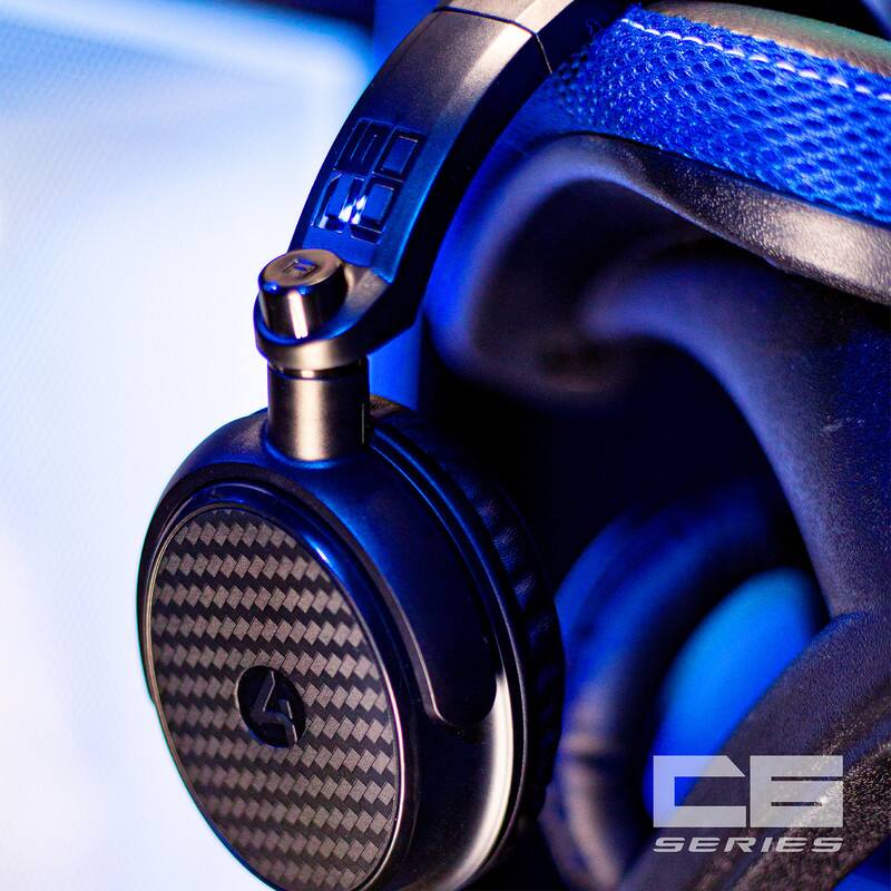 Alt View 8. 4Gamers - C6-100 Headset - XBOX, PS4/PS5, Switch, Switch 2, PC - Black & Blue - Black.