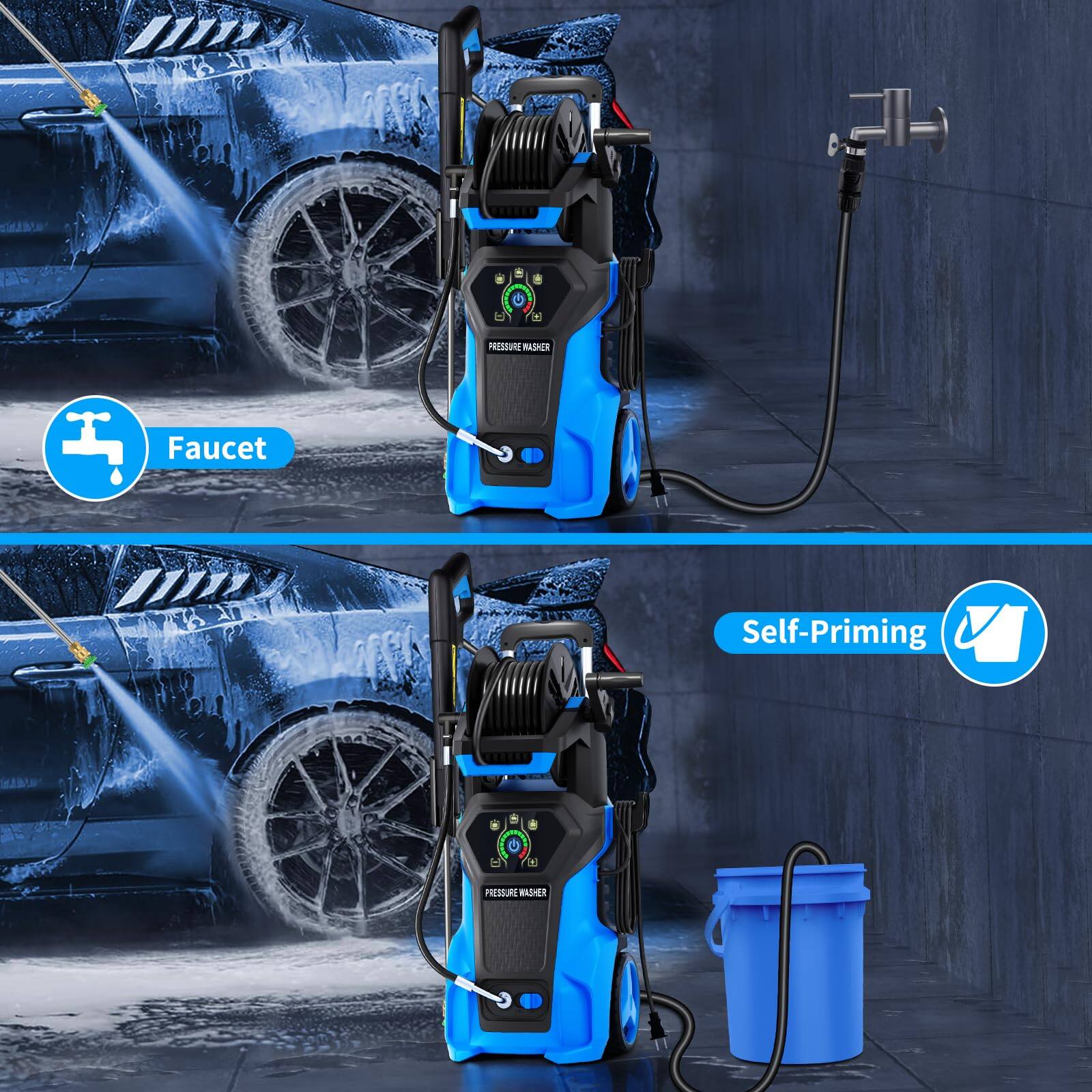 Faucet, Self-Priming