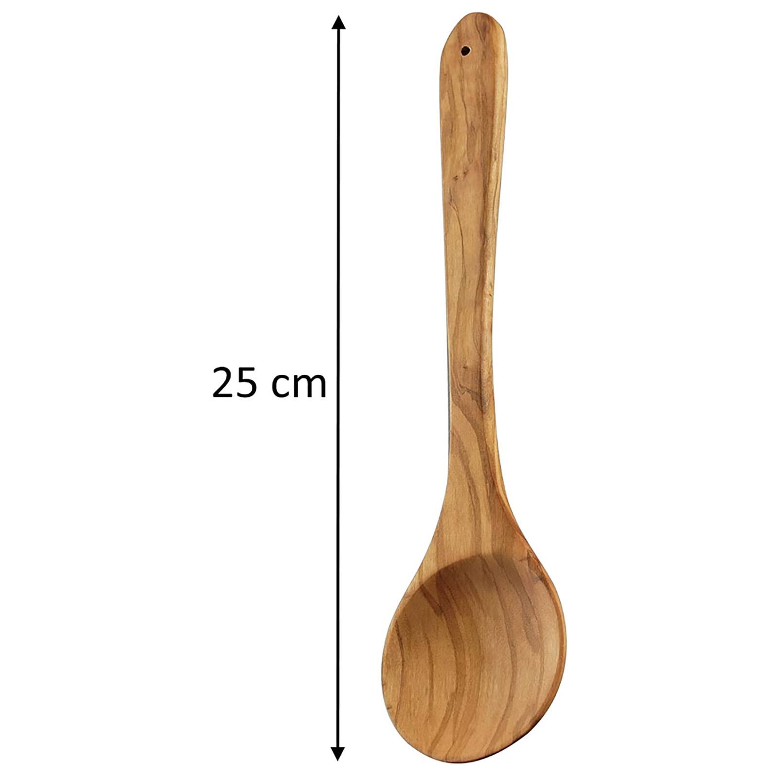 Alt View 2. Kuchenprofi - Cilio Toscana Olivewood Cooking Spoon, 9.8-Inch - Brown.