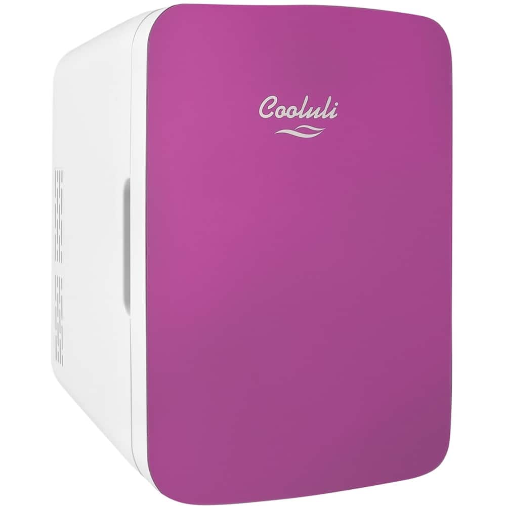Front Zoom. Cooluli - Infinity 0.4 Cu. Ft. Mini Fridge - Pink.