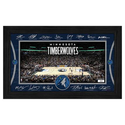 MINNESOTA TIMBERWOLVES
LIMITED EDITION OF 500
0001
KYLE CARR
TERRENCE SHAMMOND JR.
DONTE DURANT
JAC RIGGS
RICK GRIFFIN
HALL RED
KIMBERLY HENDRICKSON
KIC DELGADO
KEVIN COLLEY
LEONARD MILLER
ANTHONY FLOWERS
TAYLOR WILSON
JADEN MCALYSTER
KELLY RANDLE