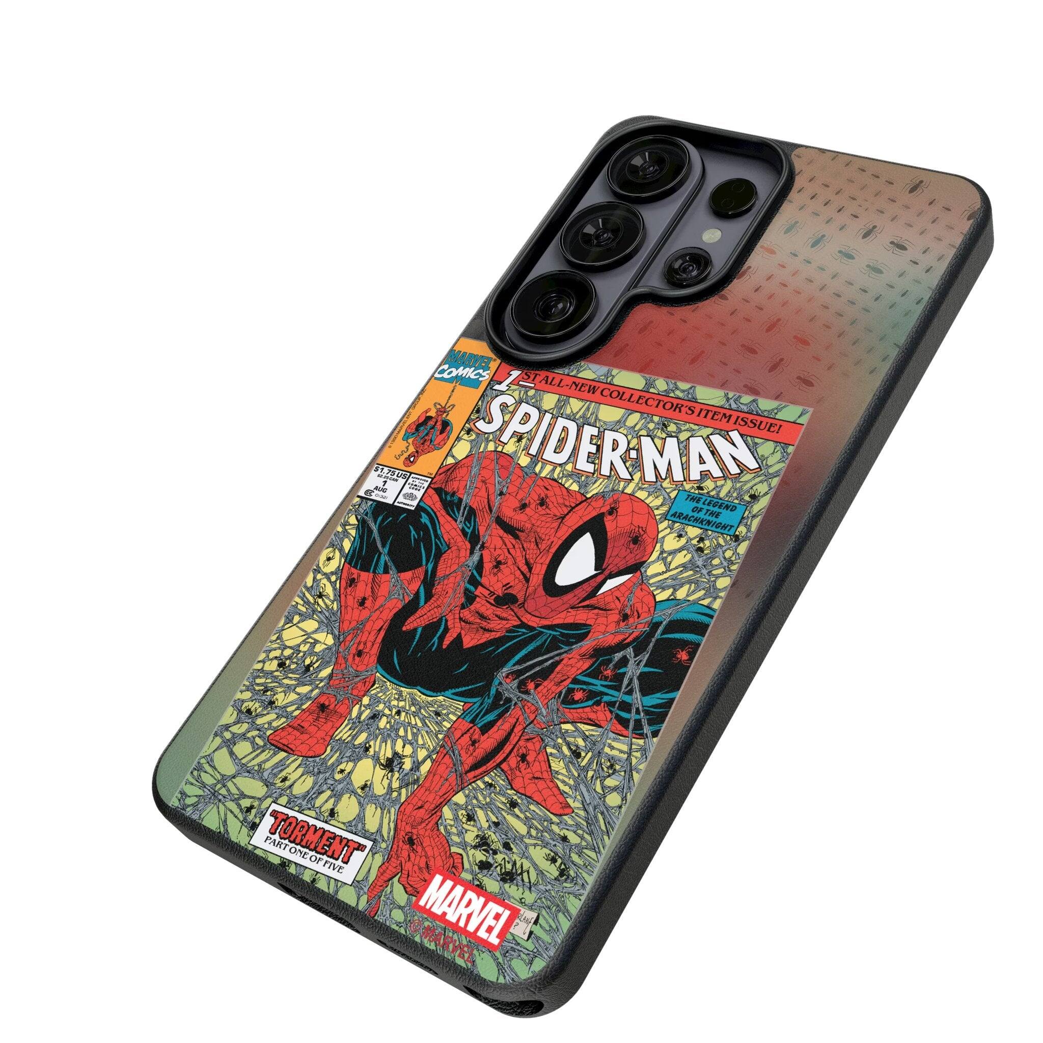 MAE COMICS 1 STALL - NEW COLLECTOR'S ITEM ISSUE #91.7302  
SPIDER-MAN  
LEGENDARY ARACHNOKNIGHT  
TORMENT PART ONE OF FIVE  
MARVEL