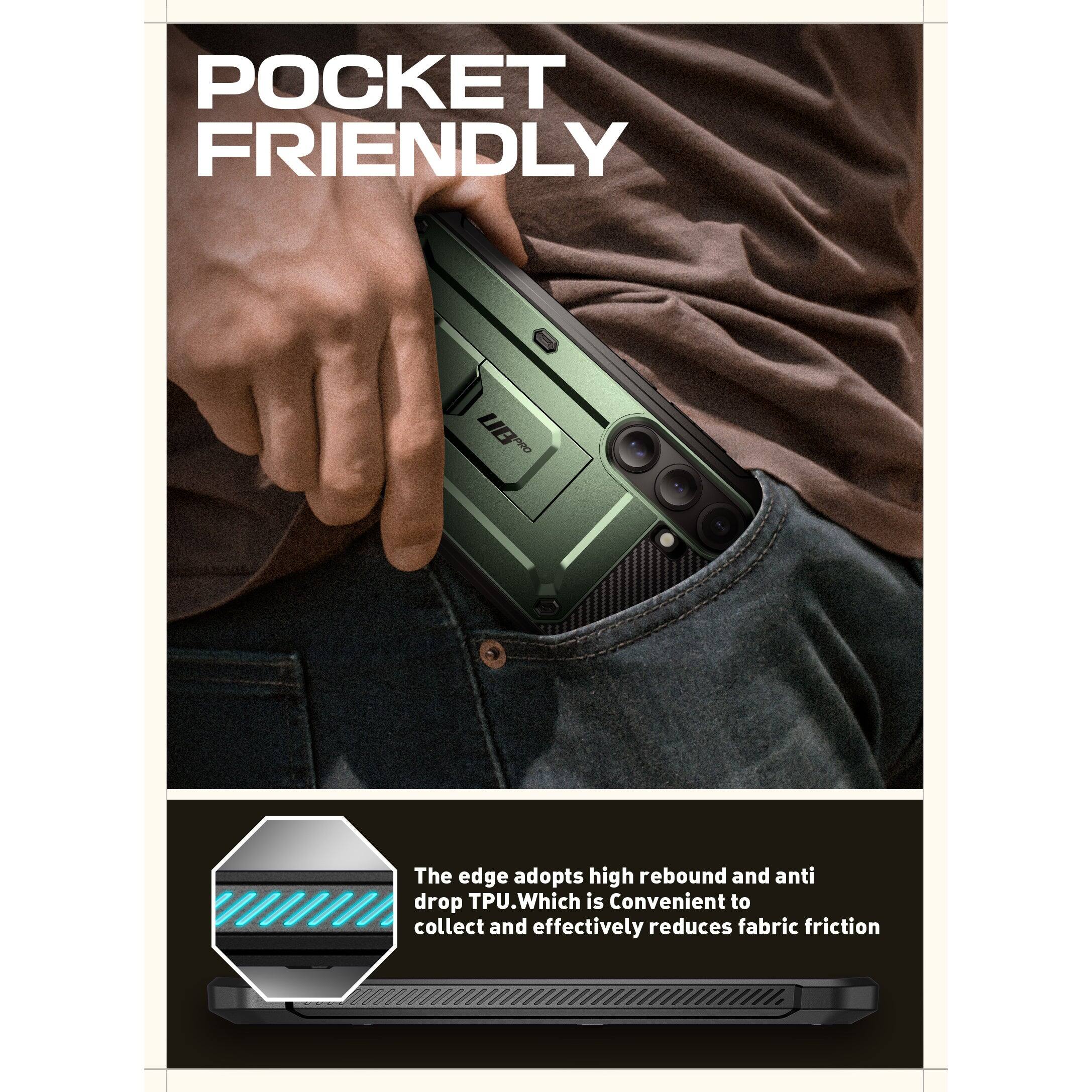 POCKET FRIENDLY

The edge adopts high rebound and anti drop TPU. Which is Convenient to collect and effectively reduces fabric friction.