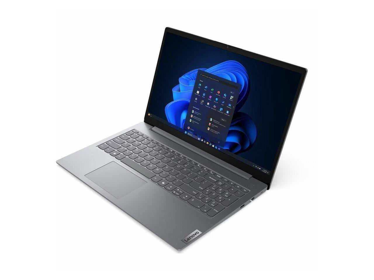 Alt View 5. Lenovo - Lenovo V15 G6 15.6" - Ryzen 5 150 - 8GB - 256GB SSD - Win 11 Pro - Radeon - Wi-Fi 6 - Black.