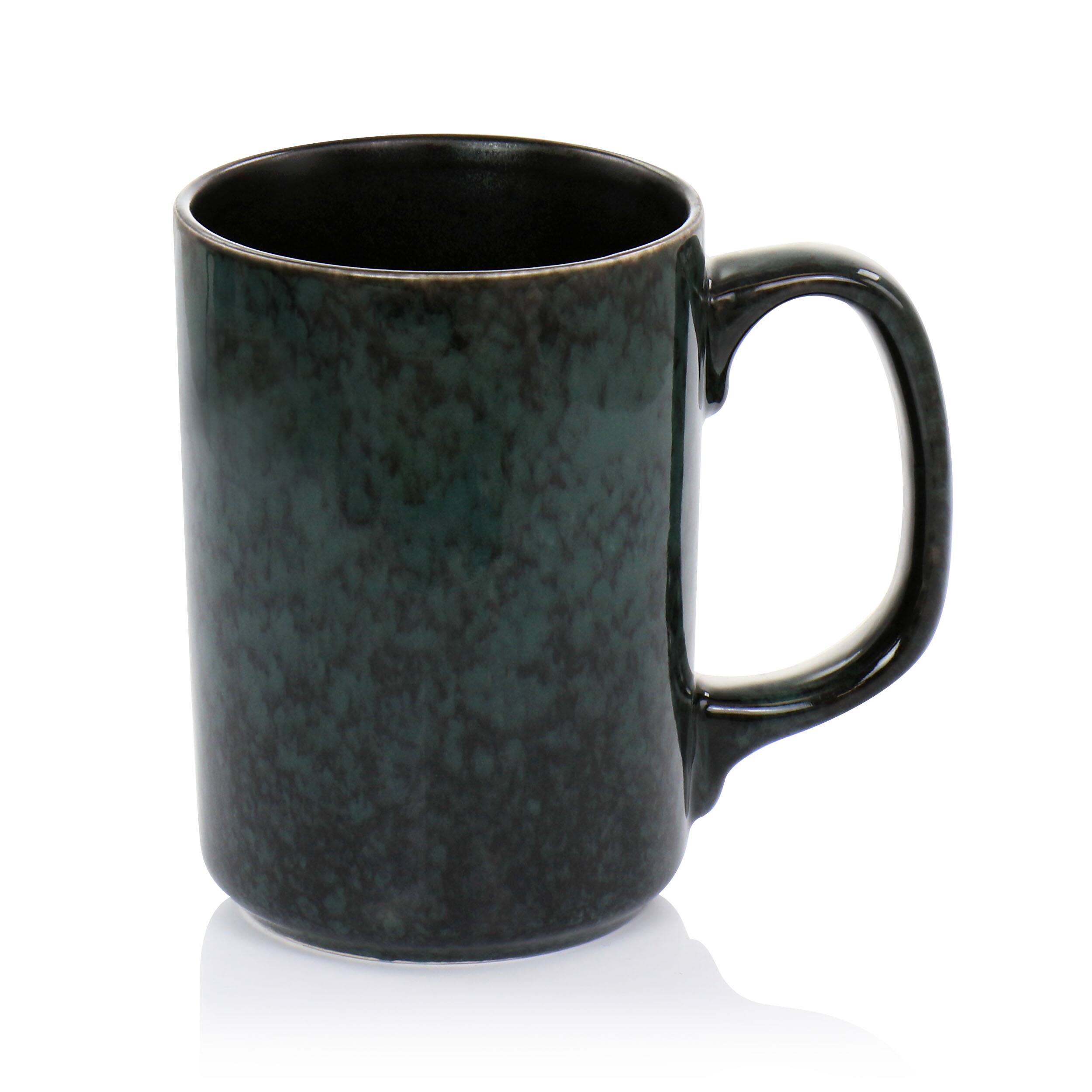 Alt View 2. Mr. Coffee - Mr. Coffee Mr. Sidewalk Blues 18oz 4 Piece Stoneware Mug Set in Assorted Colors - Assorted.