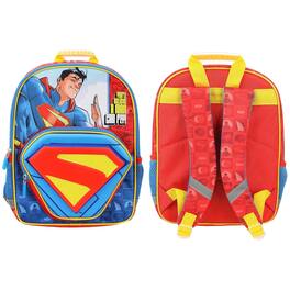 DC Comics - DC Superman Hero & Logo 14" Backpack for Boys - Assorted Pre-Pack