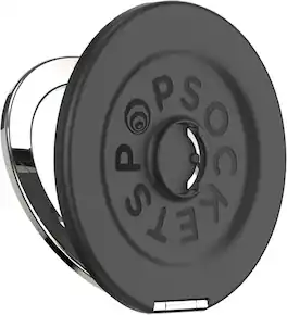 PopSockets - MagSafe Kick-Out BASE Only, Compatible Only with PopTops, Universal Magnetic Grip Base for Cell Phones - Black