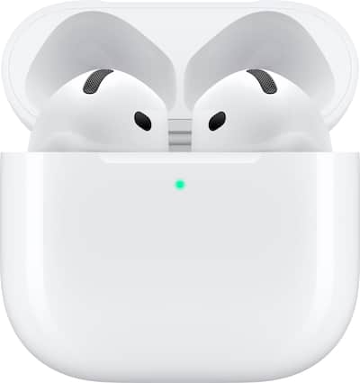 Apple AirPods 4 White MXP63LL/A - Best Buy Apple AirPods 4 White MXP63LL/A - Best Buy